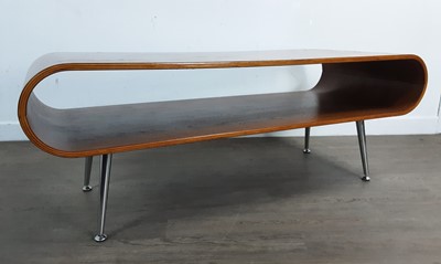 Lot 391 - BENTWOOD COFFEE TABLE AND SIDE TABLE