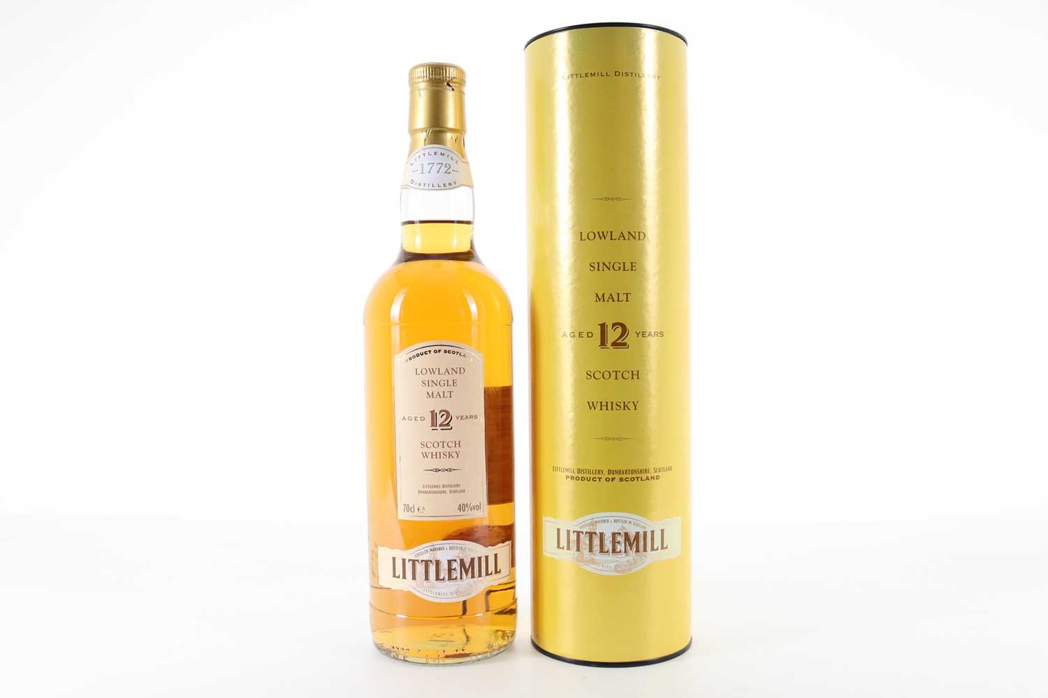 Lot 90 - LITTLEMILL 12 YEAR OLD