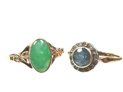 Lot 354 - FOUR GOLD RINGS