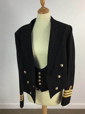 Lot 103 - BRITISH ROYAL NAVY OFFICERS DRESS UNIFORM