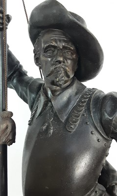 Lot 1428 - SPELTER FIGURE