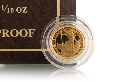 Lot 138 - BRITANNIA 1/10 OZ GOLD PROOF COIN