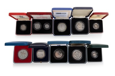 Lot 139 - COLLECTION OF SILVER PROOF COINS