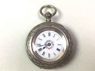 Lot 434 - GROUP OF FIVE SILVER POCKET WATCHES