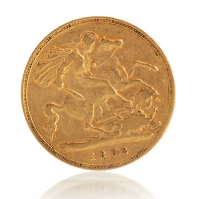 Lot 143 - EDWARDIAN HALF SOVEREIGN