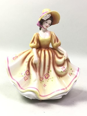 Lot 413 - TWO ROYAL DOULTON FIGURES