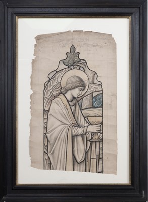 Lot 569 - IN THE MANNER OF SIR EDWARD BURNE-JONES (BRITISH 1833 - 1898)