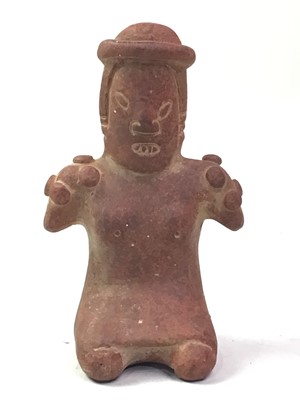 Lot 422 - COLUMBIAN TERRACOTTA FIGURE