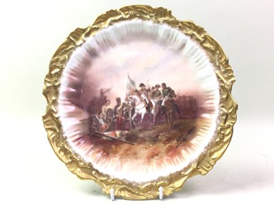 Lot 164 - FIGURAL PLATE