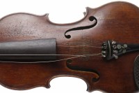 Lot 637 - 19TH CENTURY VIOLIN with14 inch two-piece...