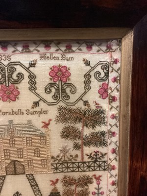 Lot 1441 - WILLIAM IV SCOTTISH SEWN SAMPLER
