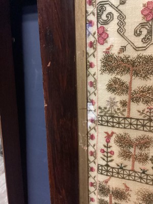 Lot 1441 - WILLIAM IV SCOTTISH SEWN SAMPLER