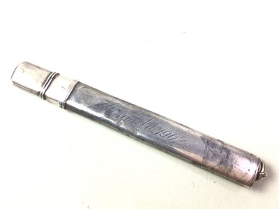 Lot 129 - SILVER CASED PENCIL