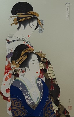 Lot 548 - AFTER MORTIA HARUYO, JAPANESE PRINT