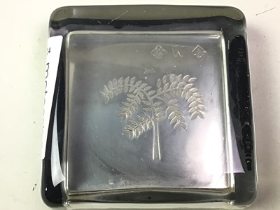 Lot 530 - STARBUCKS CRYSTAL PAPERWEIGHT