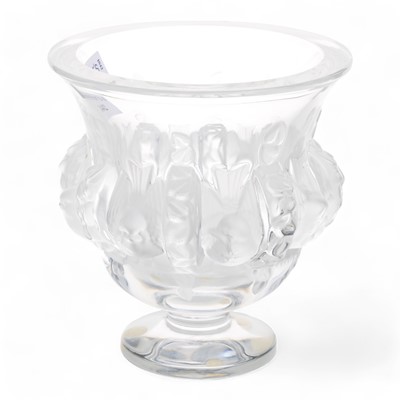 Lot 1442 - LALIQUE FRANCE, DAMPIERE VASE