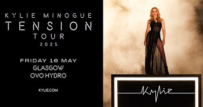 Lot 1 - KYLIE – TENSION TOUR AT GLASGOW HYDRO