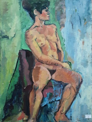 Lot 542 - NUDE STUDY OF A WOMAN