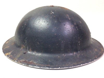 Lot 587 - BRITISH BRODIE-TYPE HELMET