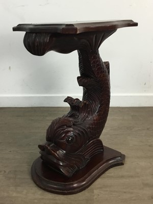 Lot 1444 - *CATALOGUE AMENDMENT, NEAR PAIR OF REGENCY STYLE MAHOGANY SIDE TABLES