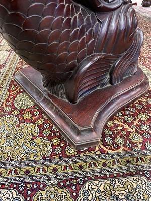 Lot 1444 - *CATALOGUE AMENDMENT, NEAR PAIR OF REGENCY STYLE MAHOGANY SIDE TABLES