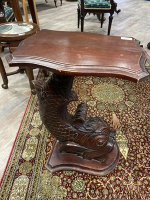 Lot 1444 - *CATALOGUE AMENDMENT, NEAR PAIR OF REGENCY STYLE MAHOGANY SIDE TABLES