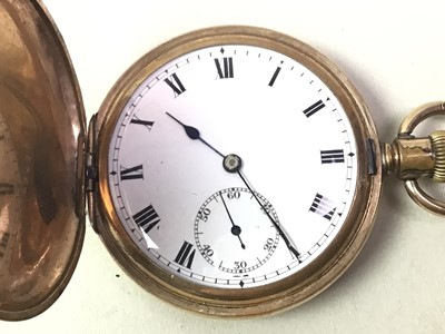 Lot 635 - GENTLEMAN'S FULL HUNTER TOP WIND POCKET WATCH