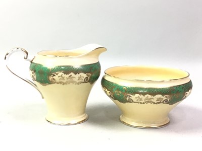 Lot 576 - LATE VICTORIAN TEA SERVICE