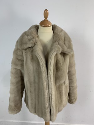 Lot 656 - FOUR FUR AND SIMULATED FUR COATS