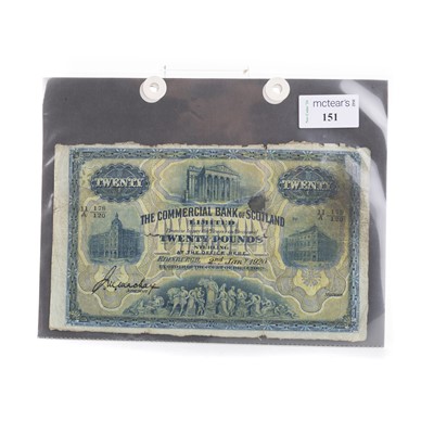 Lot 151 - THE COMMERCIAL BANK OF SCOTLAND