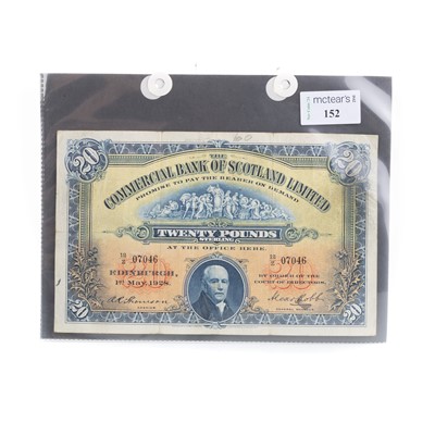 Lot 152 - THE COMMERCIAL BANK OF SCOTLAND