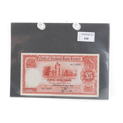 Lot 160 - NORTH OF SCOTLAND BANK LIMITED