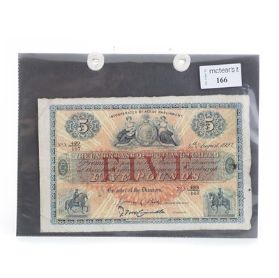 Lot 166 - THE UNION BANK OF SCOTLAND