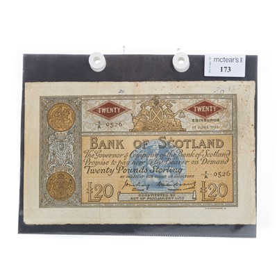 Lot 173 - BANK OF SCOTLAND