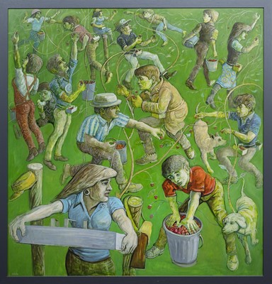 Lot 300 - JOHN JOHNSTONE SSA (SCOTTISH b. 1941)