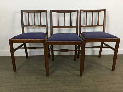 Lot 718 - G-PLAN, SET OF SIX B629 OAK DINING CHAIRS