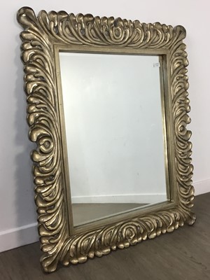 Lot 731 - LARGE CONTEMPORARY WALL MIRROR