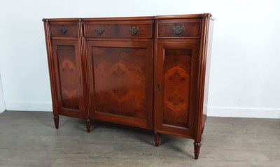 Lot 677 - BURR WOOD SIDEBOARD