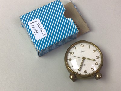 Lot 121 - AVIA MID CENTURY SUNBURST WALL CLOCK