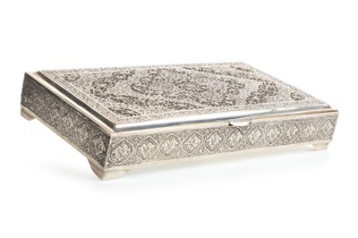 Lot IRAQI (PERSIAN) SILVER CASKET