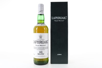 Lot 162 - LAPHROAIG 10 YEAR OLD ROYAL WARRANT 1994