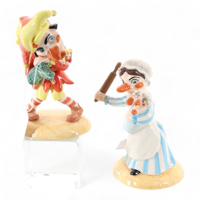 Lot 1509 - BESWICK, SET OF TWO FIGURES, PUNCH AND JUDY