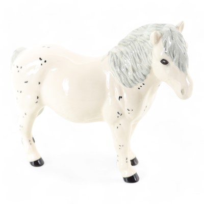 Lot 1536 - BESWICK, SPOTTED SHETLAND PONY FIGURE