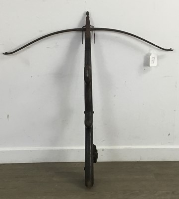 Lot 9 - BULLET-SHOOTING CROSSBOW