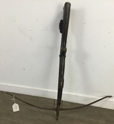 Lot 9 - BULLET-SHOOTING CROSSBOW