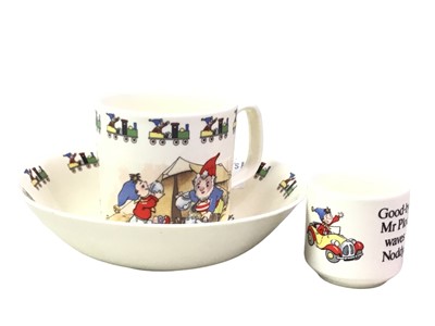 Lot 92 - ROYAL STAFFORDSHIRE NODDY COLLECTION BREAKFAST SET