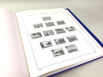 Lot 222 - GROUP OF FIVE STAMP ALBUMS