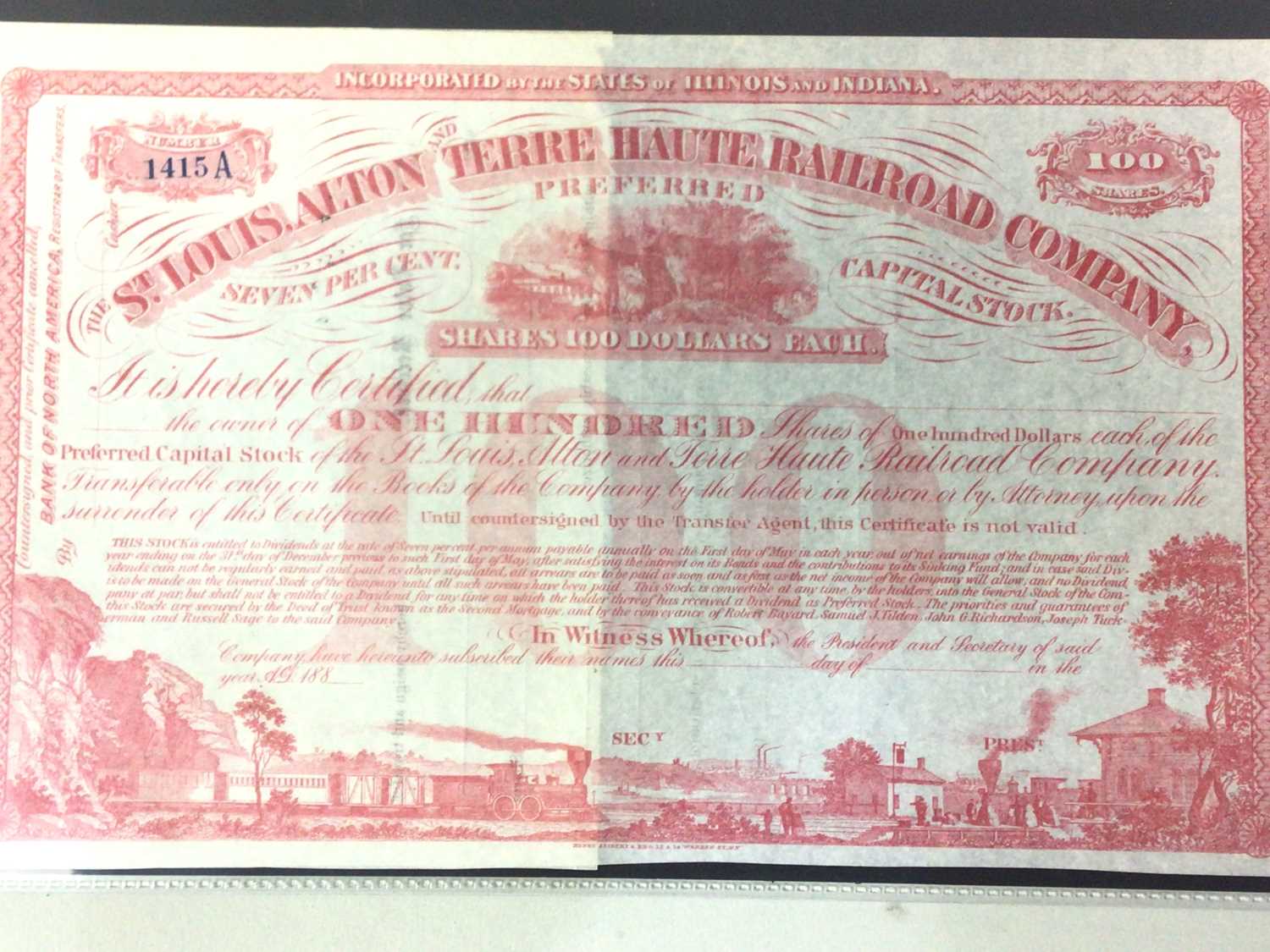 Lot 215 - FIVE SHARE CERTIFICATES