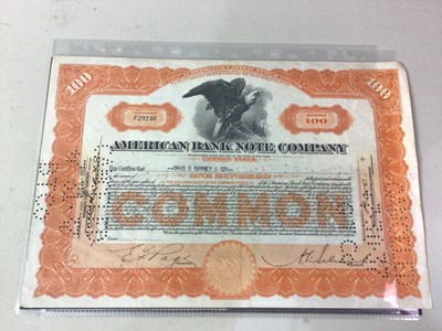 Lot 215 - FIVE SHARE CERTIFICATES