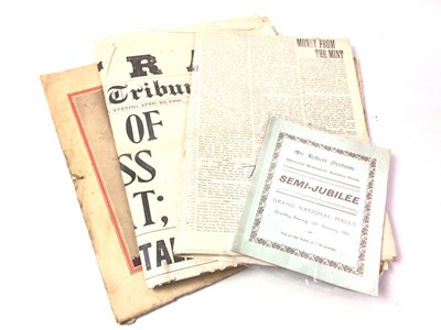 Lot 267 - COLLECTION OF NEWSPAPERS AND MAGAZINES